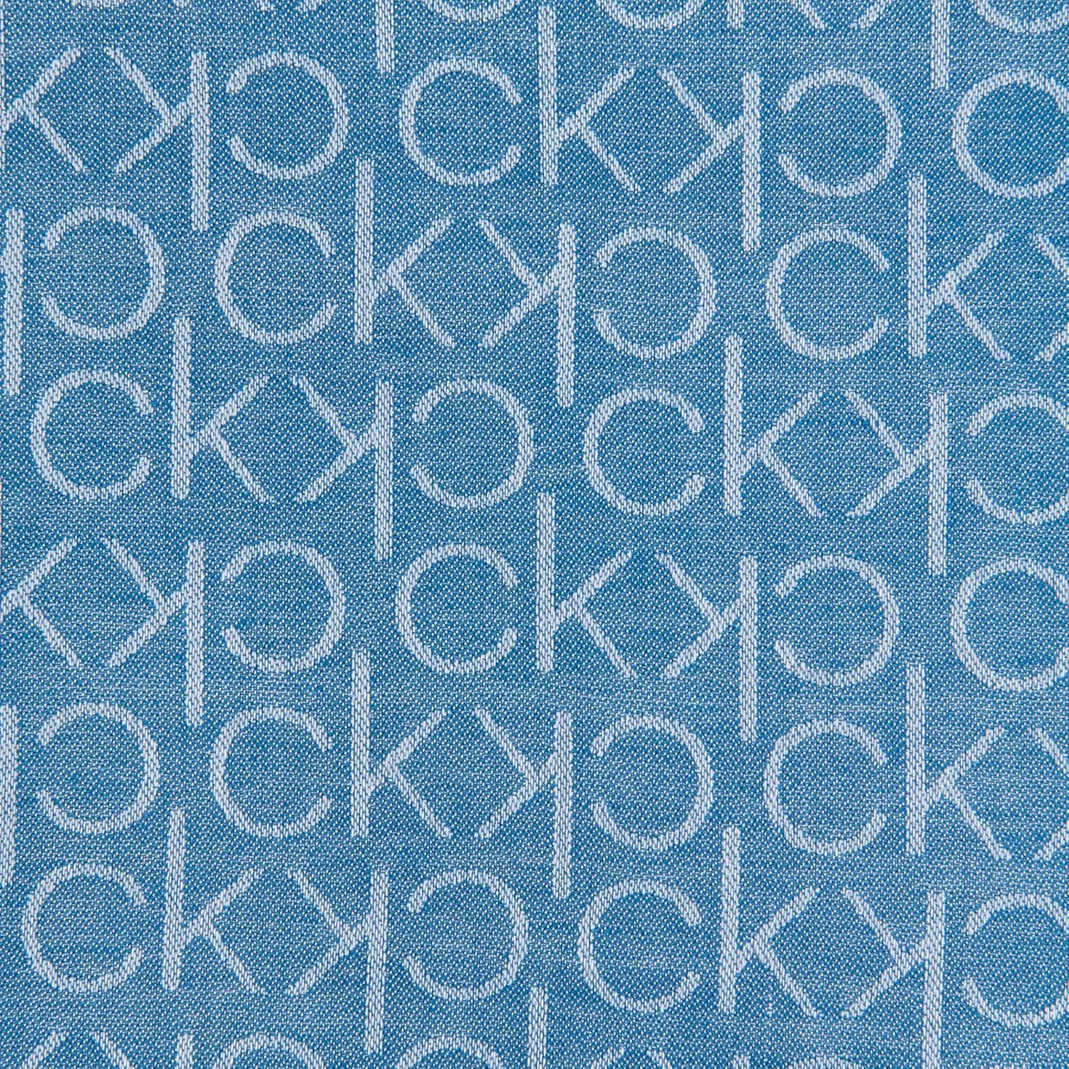 Calvin Klein Womens Soft Everyday Solid Pashmina Chambray Scarf