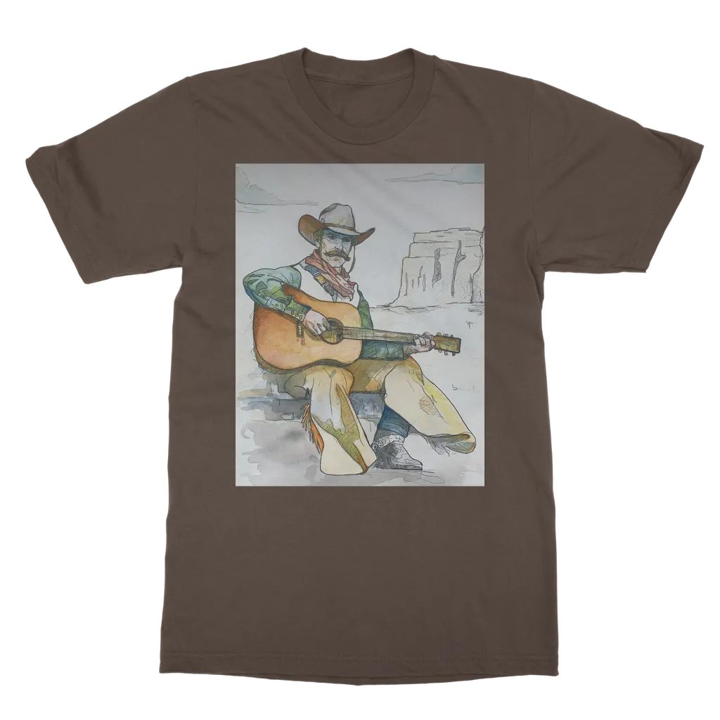 Cowboy guitar Classic Adult T-Shirt
