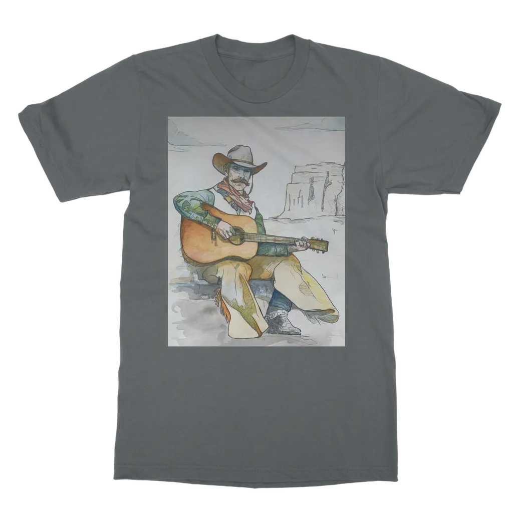 Cowboy guitar Classic Adult T-Shirt