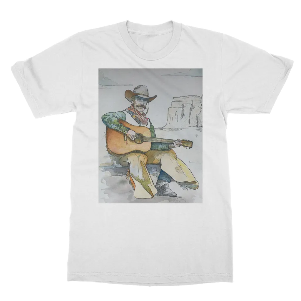 Cowboy guitar Classic Adult T-Shirt
