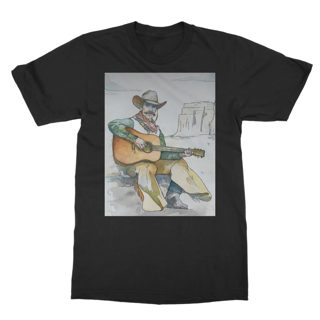 Cowboy guitar Classic Adult T-Shirt