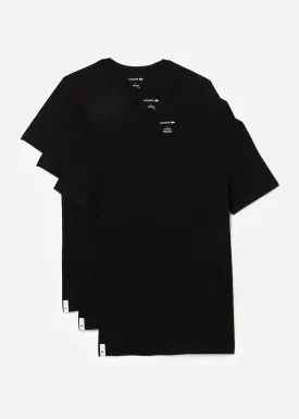 Lacoste tee 3 pack - black