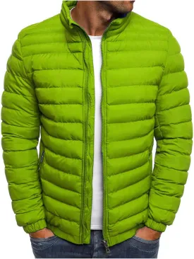 Men's Lightweight Water-Resistant Packable Puffer Jacket Quilted Water Resistant Winter Jacket Coat for Hiking Camping