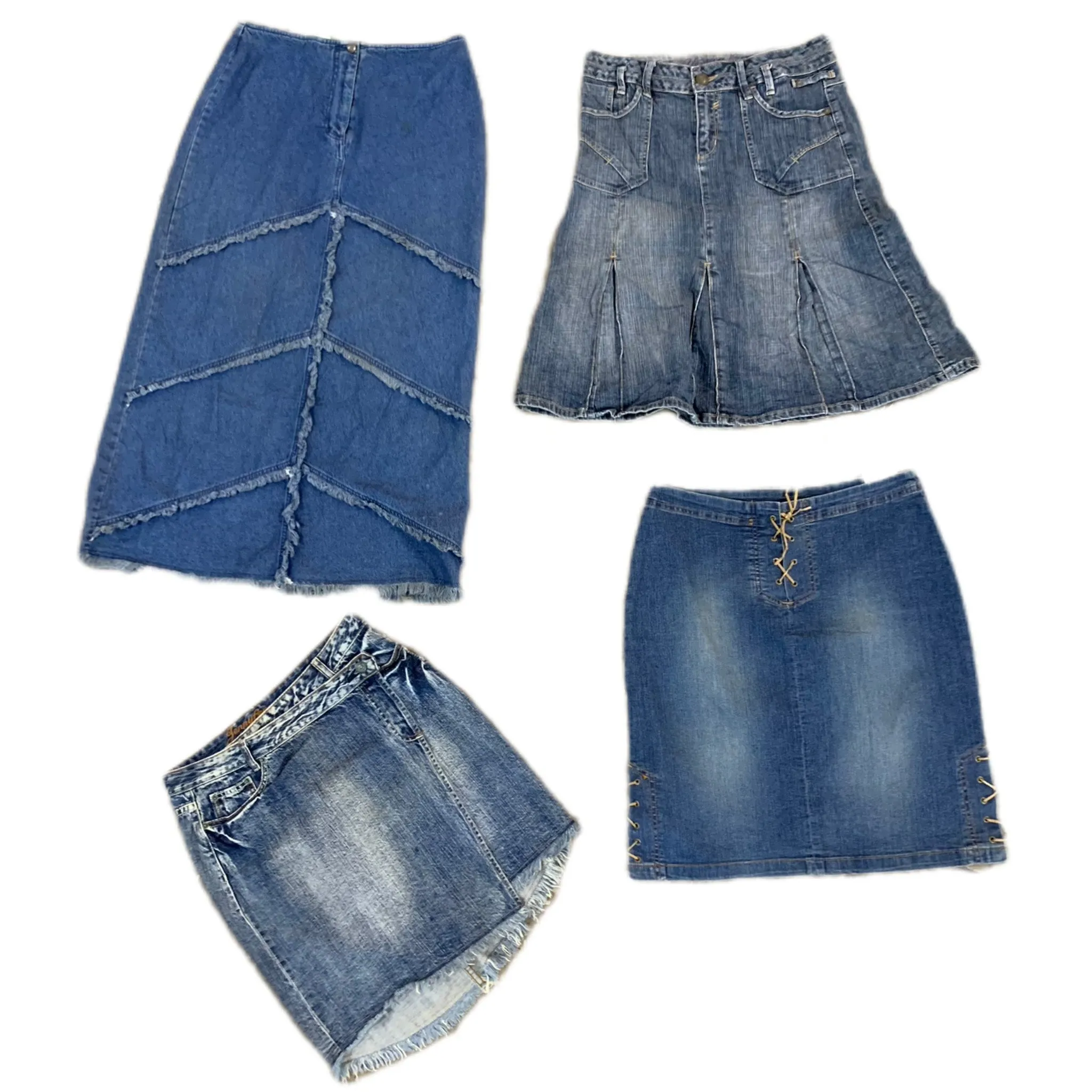 Mix Denim Skirts (NS-189)