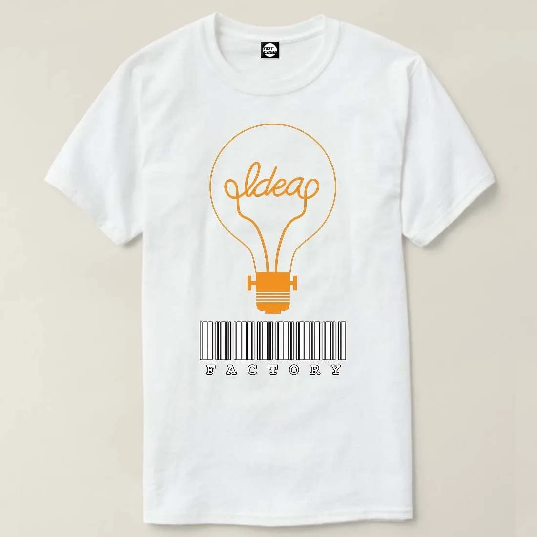 Nutcase Designer Round Neck Men's T-Shirt Wrinkle-Free Poly Cotton Tees - Idea