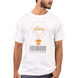 Nutcase Designer Round Neck Men's T-Shirt Wrinkle-Free Poly Cotton Tees - Idea