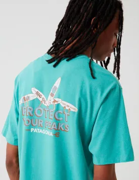 Patagonia Keep The Stoke Stoked Responsibili-Tee T-Shirt - Light Beryl Green